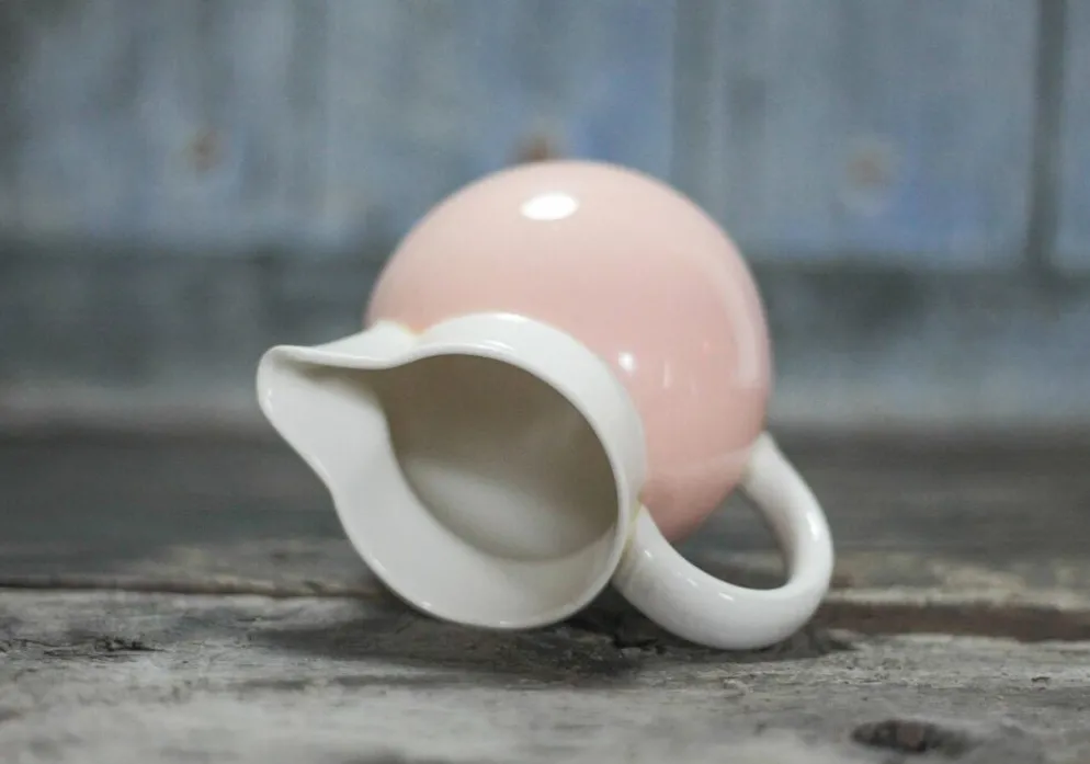 Pichet Villeroy Et Boch Saar, carafe, pichet porcelaine rose, broc