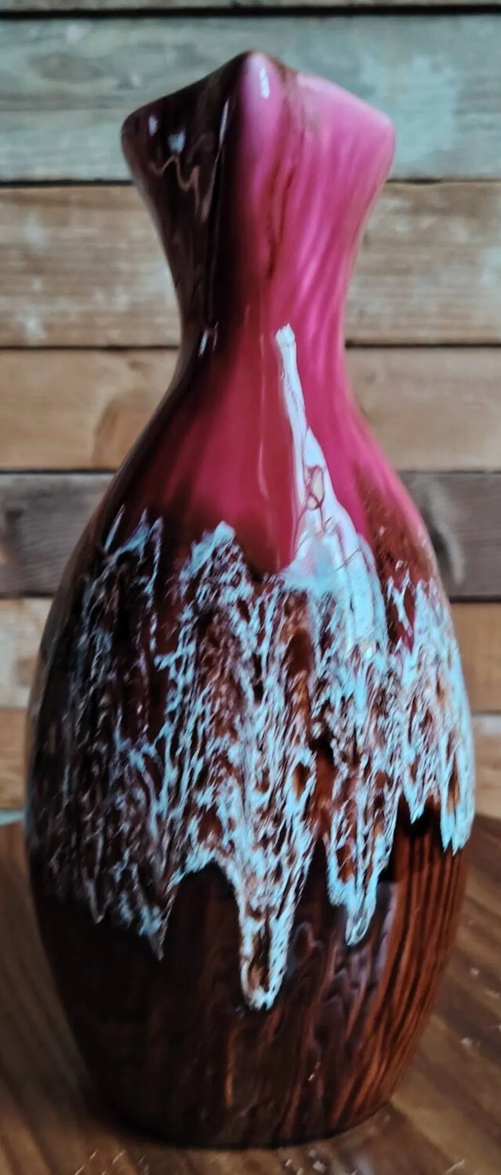 Pichet vintage en céramique émaillée de Vallauris