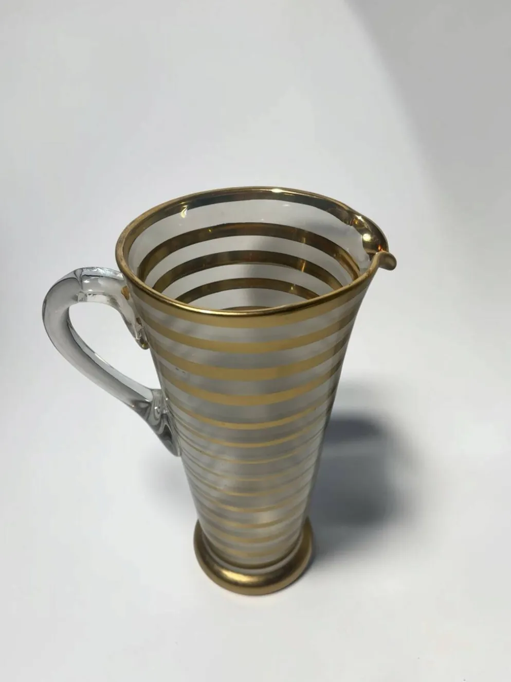 Pichet vintage en verre