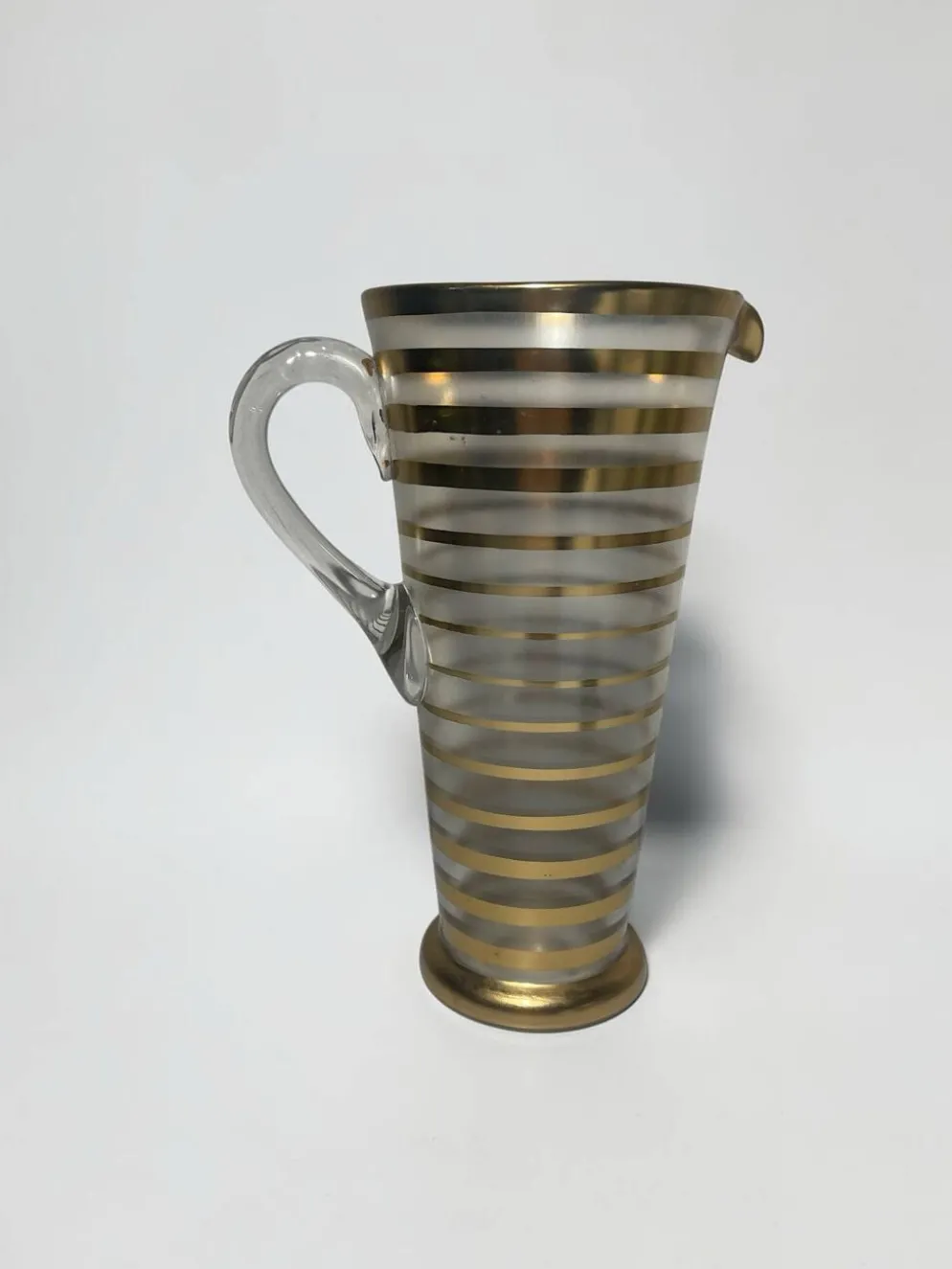 Pichet vintage en verre