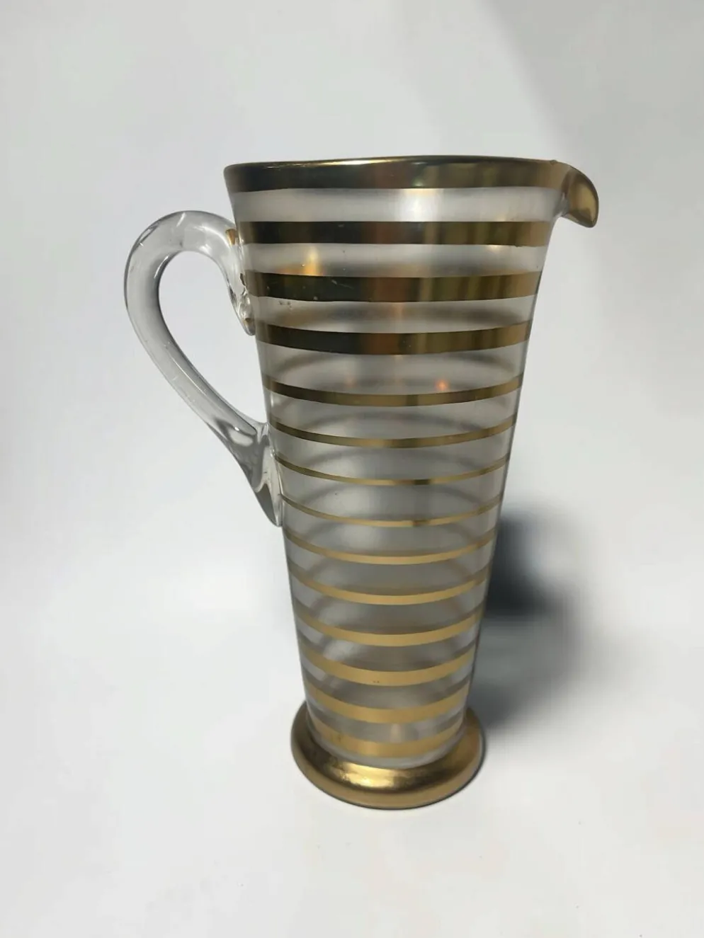 Pichet vintage en verre