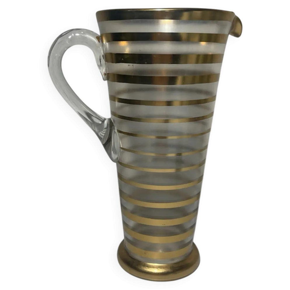 Pichet vintage en verre