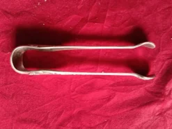 Pince a sucre ancienne en metal argente