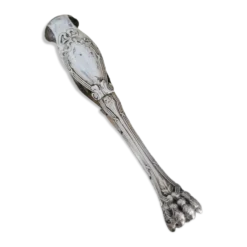 Pince à sucre argenté décor Louis XVI