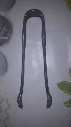 Pince à Sucre en Métal Argenté