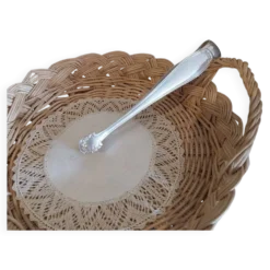 Pince à sucre en métal argent art nouveau