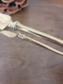 Pince à sucre métal doré