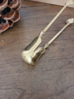 Pince à sucre métal doré