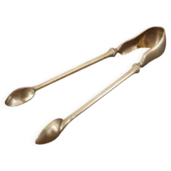 Pince à sucre métal doré
