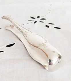 Pince à sucre ou glaçons en argent