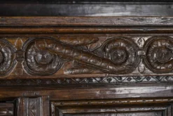 Placard Charles II en Chêne, 1684, Set de 3