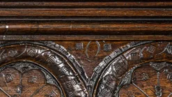 Placard Charles II en Chêne, 1684, Set de 3