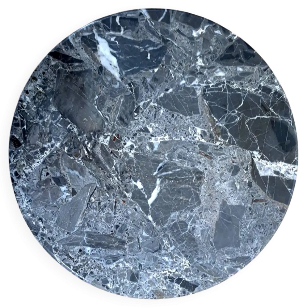 Plaque en marbre gris