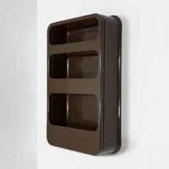 Plastra wall shelves, French design from the 70s.