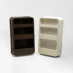 Plastra wall shelves, French design from the 70s.