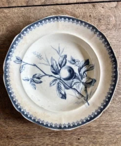 Plat ancien en terre de fer