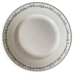 Plat ancien Longwy 30 cm , modèle Blois, début XXe