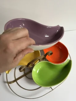 Plat apéritif à compartiments