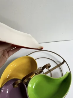 Plat apéritif à compartiments