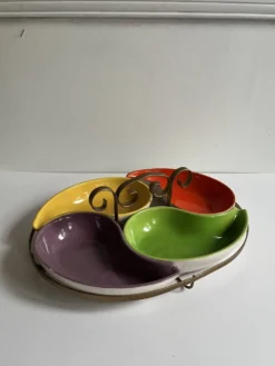 Plat apéritif à compartiments