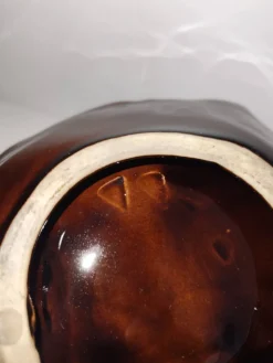 Plat apéritif / Coupelle tripode en céramique – Vallauris – Vintage