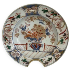 Plat à barbe Imari