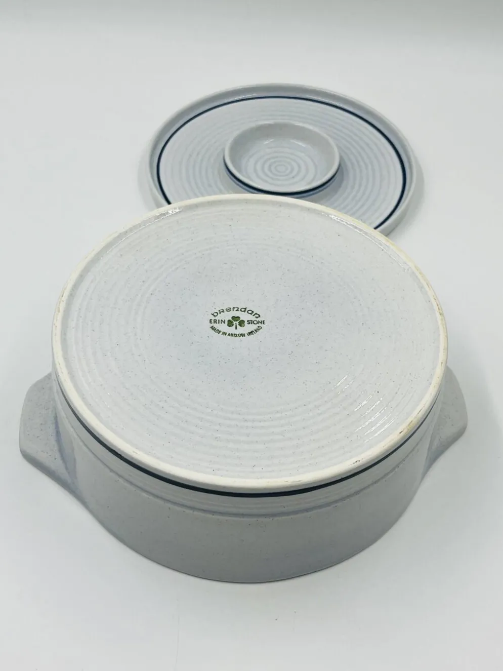 Plat Cocotte en Grès "Brendan" par Arklow Ireland – 1970