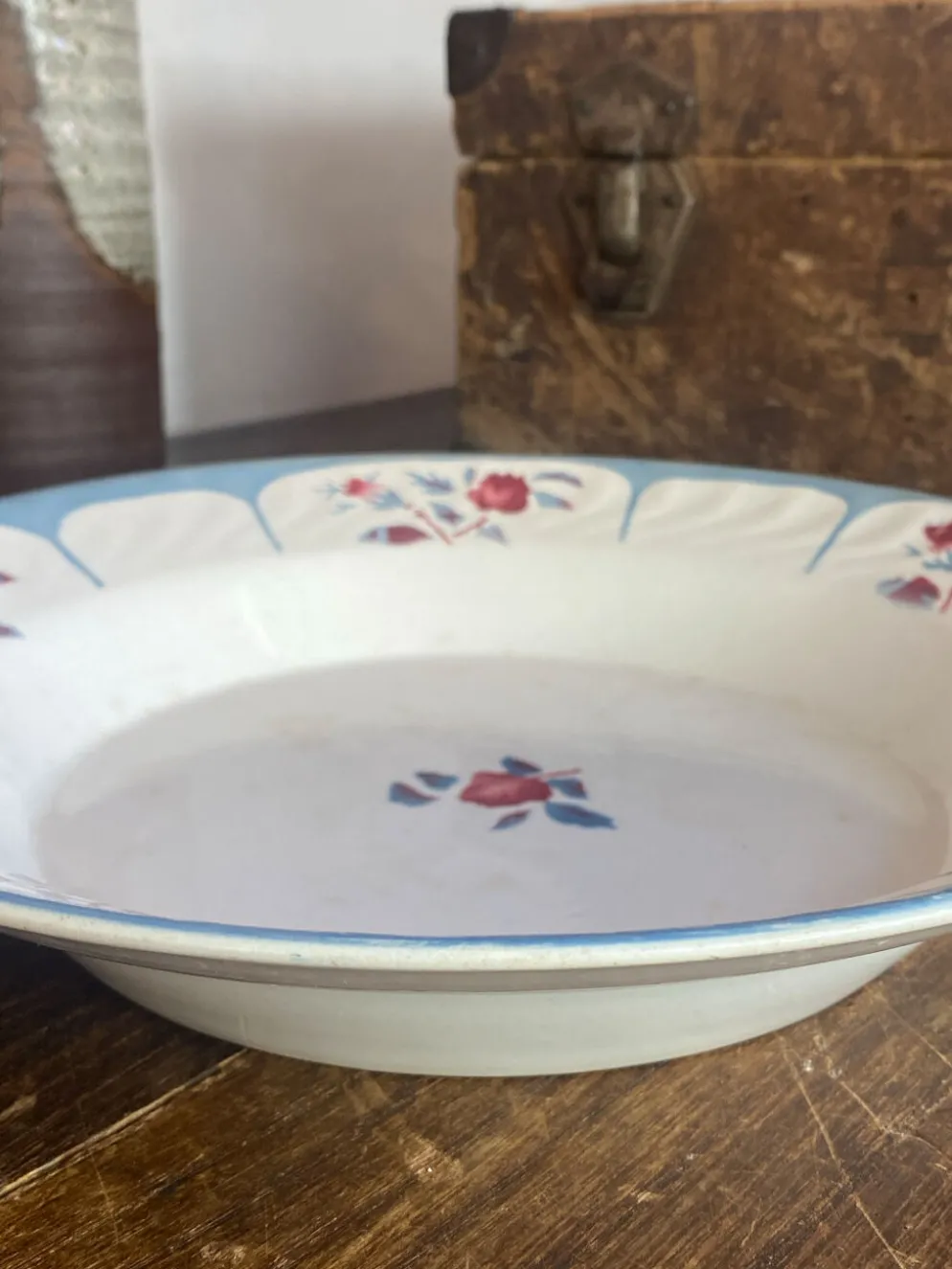 Plat creux de service, Digoin, Sarreguemines