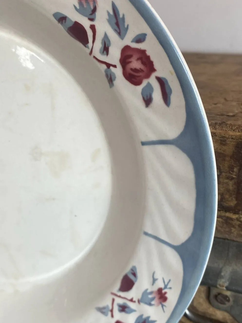 Plat creux de service, Digoin, Sarreguemines