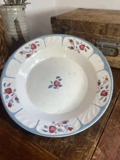 Plat creux de service, Digoin, Sarreguemines
