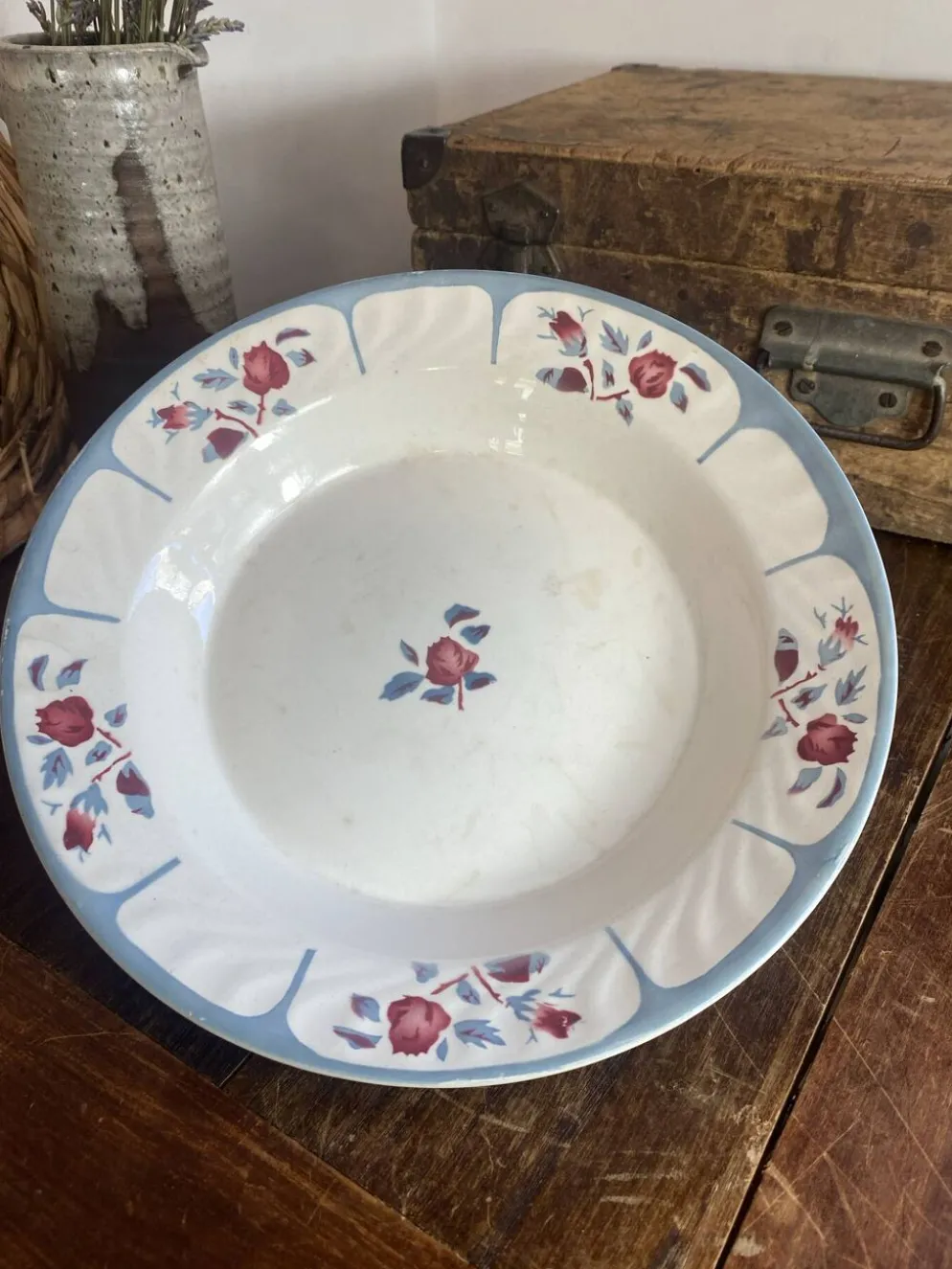 Plat creux de service, Digoin, Sarreguemines