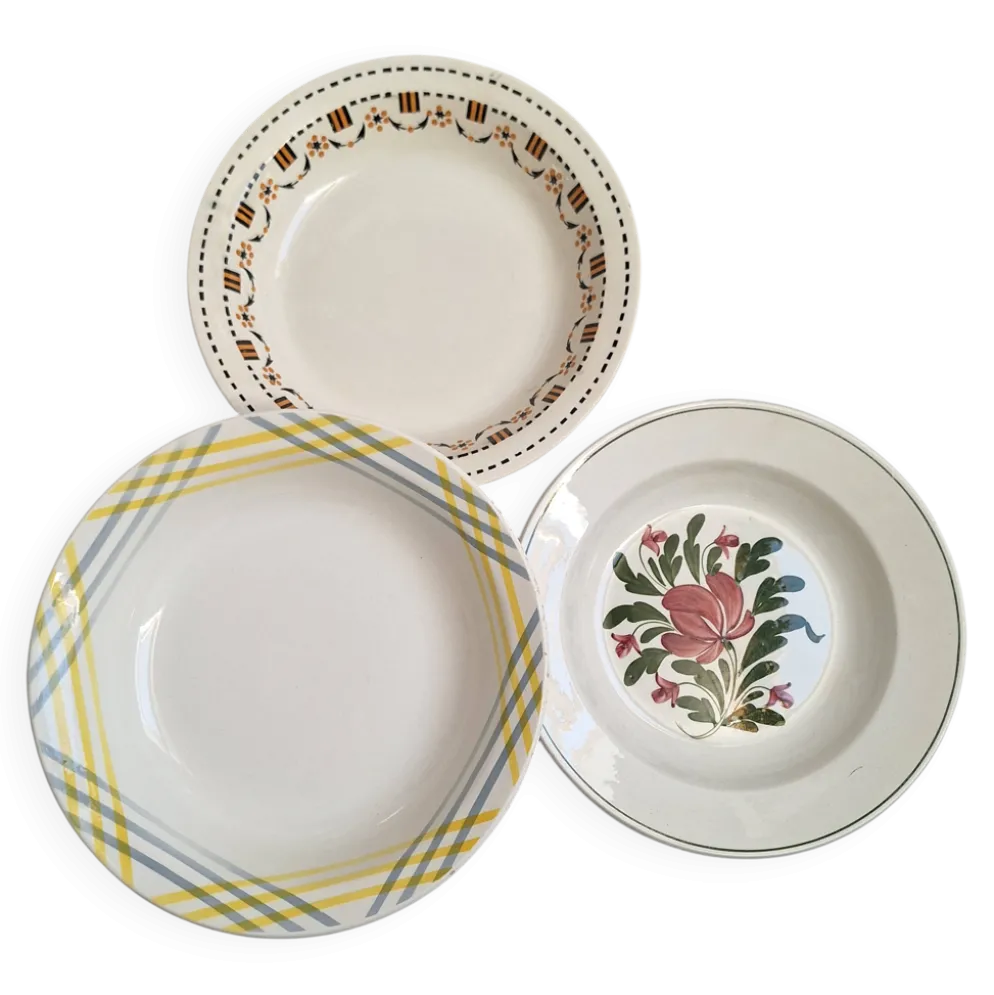 Plat creux Gien, Moulin des Loups, K&G Luneville