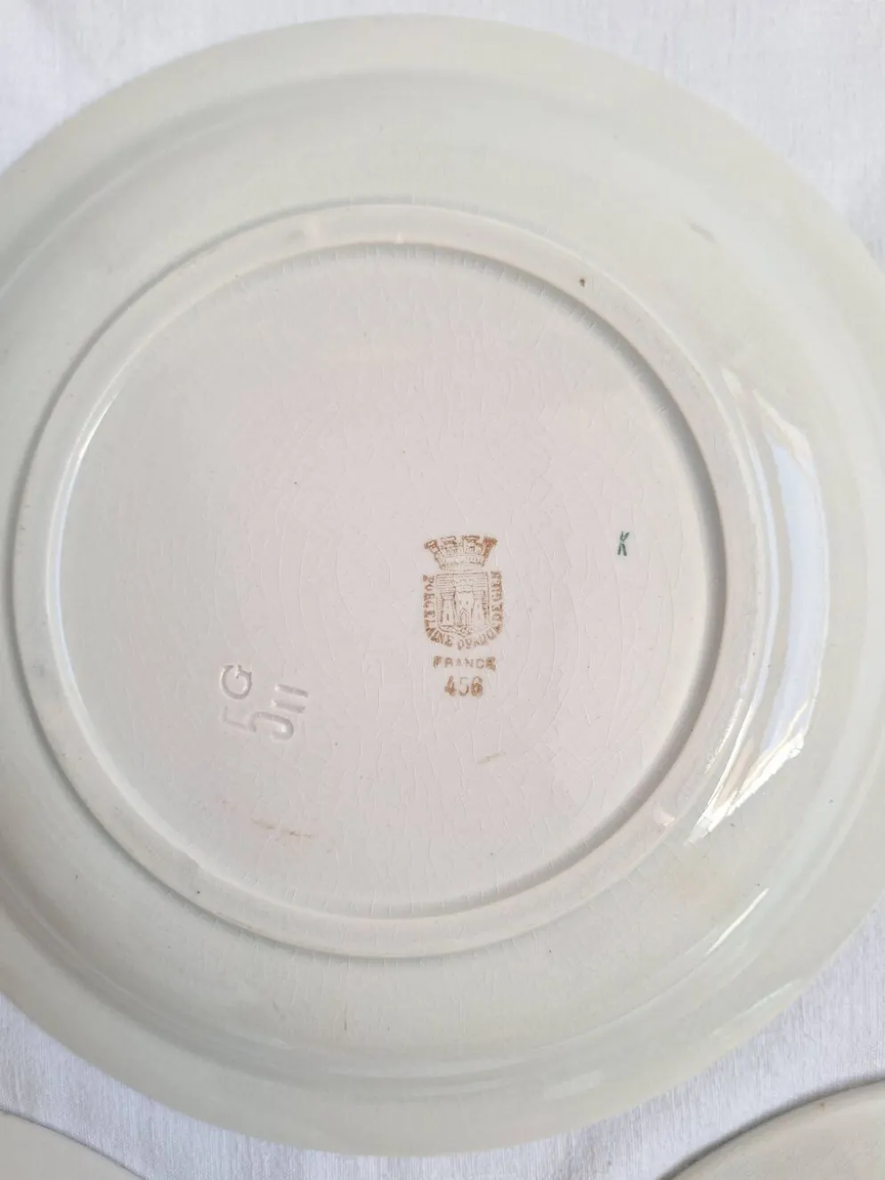 Plat creux Gien, Moulin des Loups, K&G Luneville