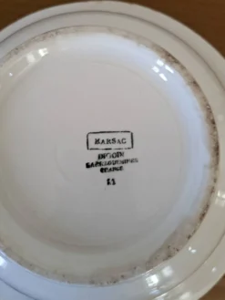 Plat creux Marsac Digoin Sarreguemines