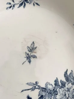Plat creux saladier en terre de fer « Favori » Sarreguemines