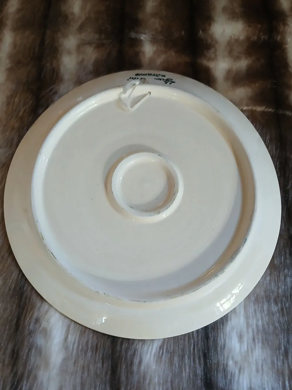 Plat décoratif de Kutahya