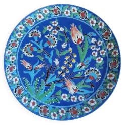 Plat décoratif de Kutahya