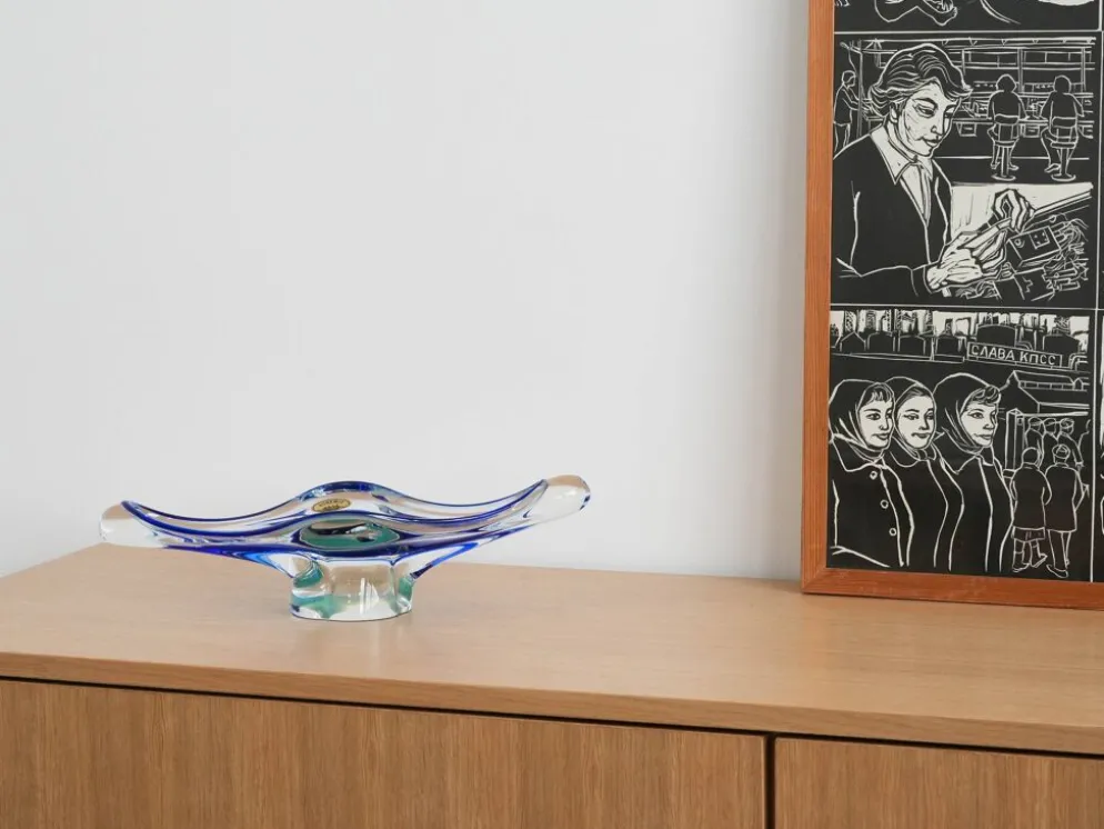 Plat de Bohême, design tchèque, années 1970, fabriqué en République tchèque