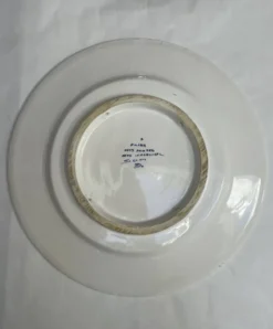 Plat de service en céramique de Coimbra peint à la main
