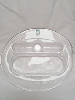 Plat de service en cristal Royal Krona Suède