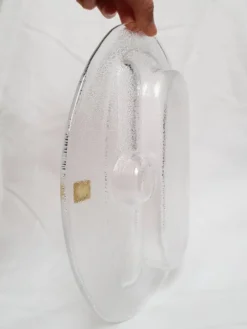 Plat de service en cristal Royal Krona Suède