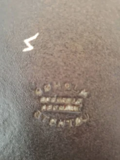 Plat de service en grès émaillé Einar Johansen pour Soholm