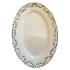 Plat de service ovale Terre de Fer