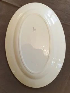 Plat de service ovale Terre de Fer