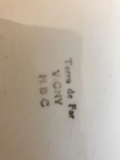 Plat de service ovale Terre de Fer
