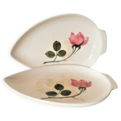 Plat de service , ravier Villeroy et boch forme de feuille