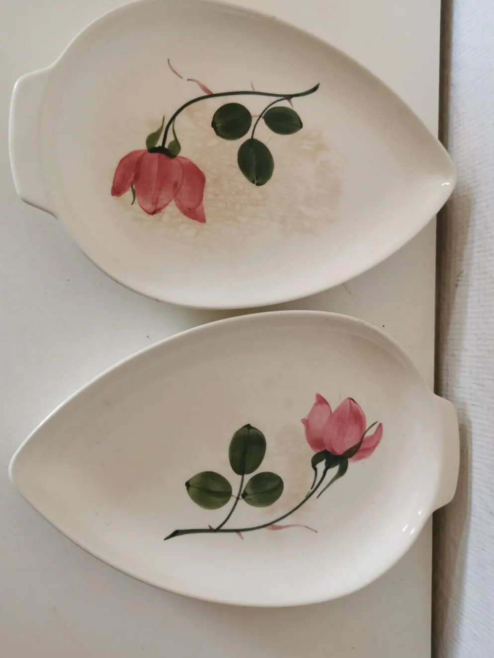 Plat de service , ravier Villeroy et boch forme de feuille