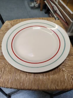 Plat de service rond 28cm Moulin des Loups modèle Stanislas