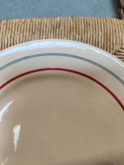 Plat de service rond 28cm Moulin des Loups modèle Stanislas