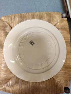 Plat de service rond 28cm Moulin des Loups modèle Stanislas